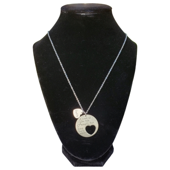 O.Riya Daddy-Angel-Necklace NWT - Picture 1 of 9